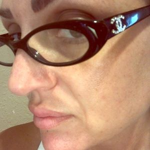 Reader style Chanel glasses